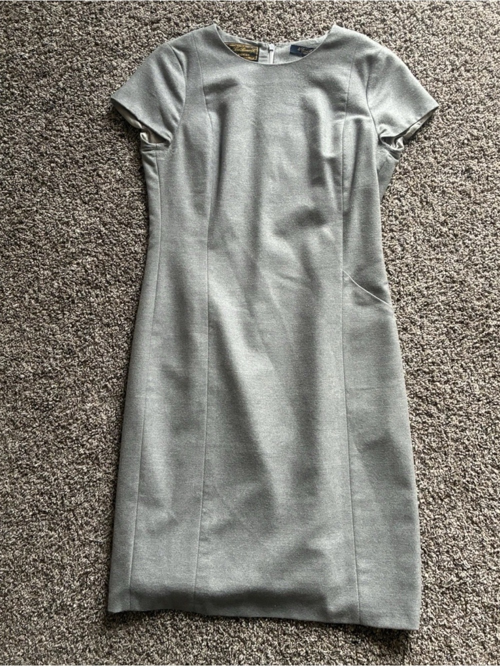 Brooks Brothers Loro Piana Wool Dress Size 6